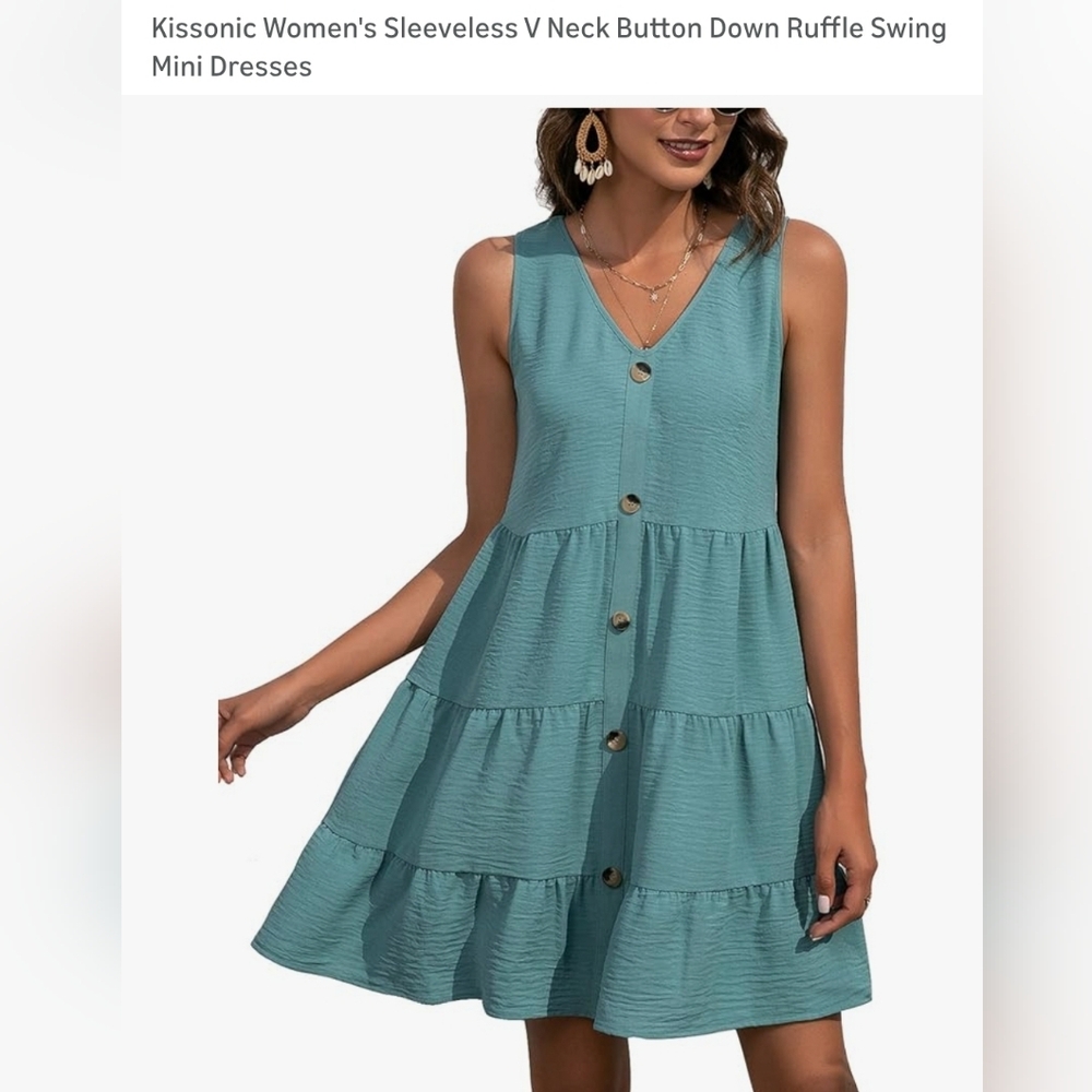 Green Mini Dress